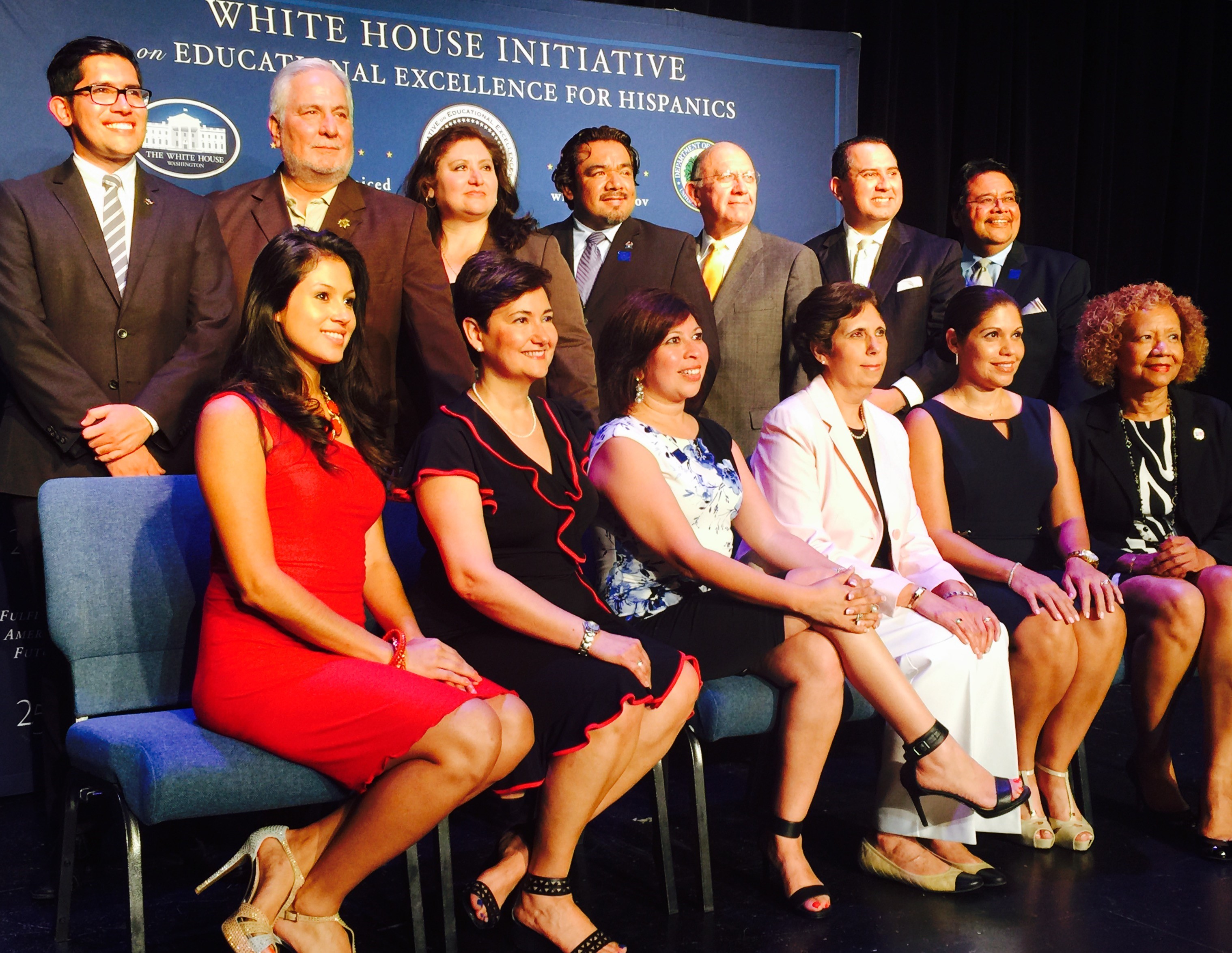 Melissa Rascon @ White House Initiatives on Education Excellence for Hispanics Ceremony